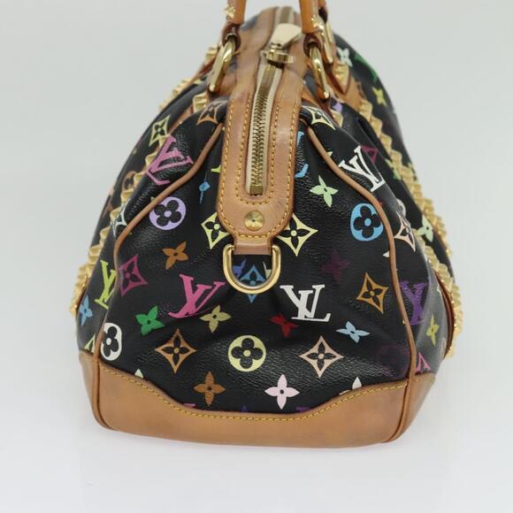 LOUIS VUITTON Monogram Multicolor Courtney MM Bag Black M45642 - Picture 4 of 16